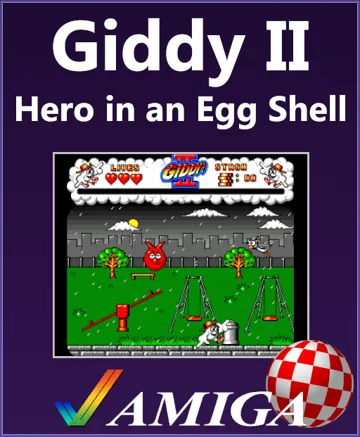 Giddy II - Hero in an Egg Shell box cover front